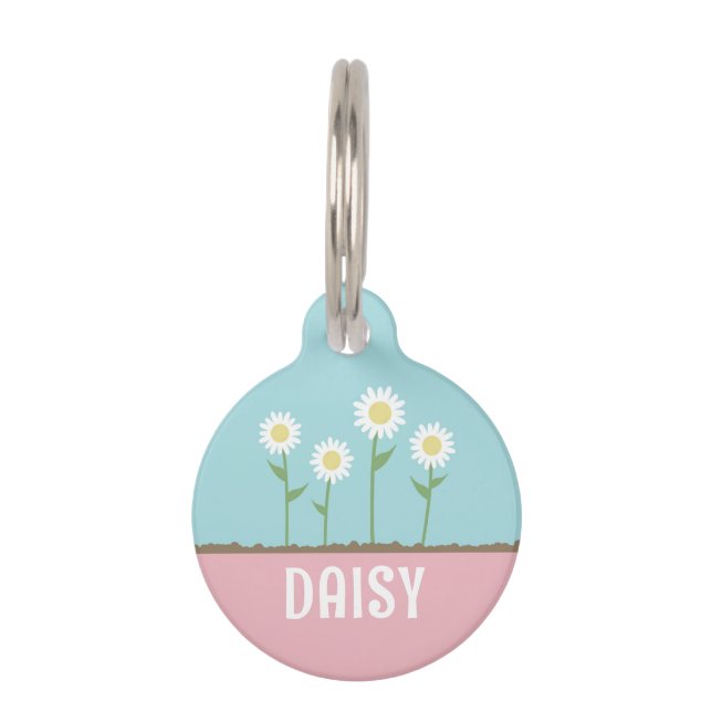 PLACA PARA MASCOTAS DAISY GARDEN (Anverso)
