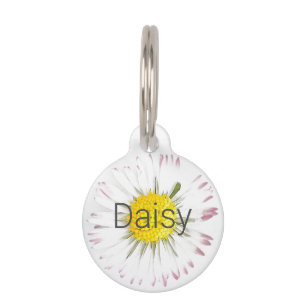 Placa Para Mascotas Daisy Personalizable