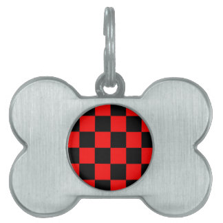PLACA PARA MASCOTAS DAMERO