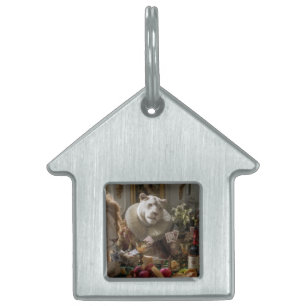 Placa Para Mascotas Decoración para el hogar y mascotas Accesorios p