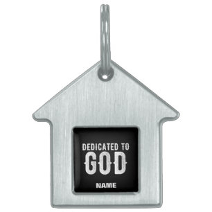 PLACA PARA MASCOTAS DEDICADO AL TEXTO BLANCO DEL PERSONALIZABLE GUAY D