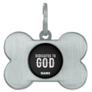 PLACA PARA MASCOTAS DEDICADO AL TEXTO BLANCO DEL PERSONALIZABLE GUAY D