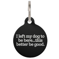 Dejé a mi perro para estar aquí, esto será mejor q