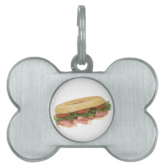 Placa Para Mascotas Deli Sandwich