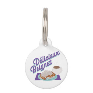 Placa Para Mascotas Delicieux Beignet