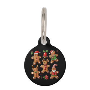 Placa Para Mascotas Delicioso garabato de la fiesta de las galletas de