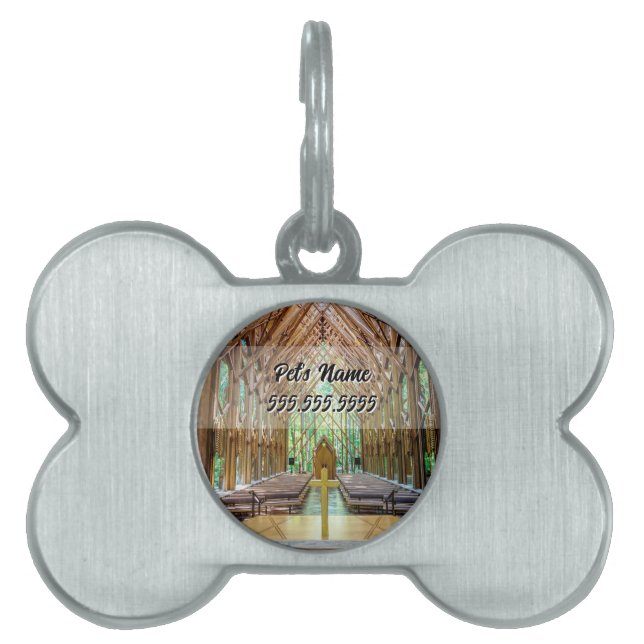 Placa Para Mascotas Desde el Altar (Frente)