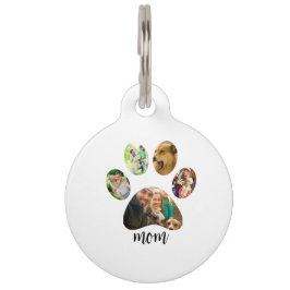 Placa Para Mascotas Día de la Madre Perro mamá | collage de fotos de i