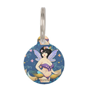 Placa Para Mascotas Diosa de hadas de figura completa Thunder_Cove
