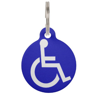 Placa Para Mascotas Discapacitado