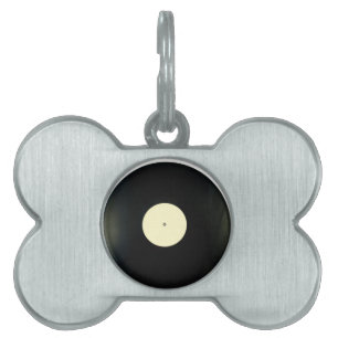 Placa Para Mascotas Disco de vinilo