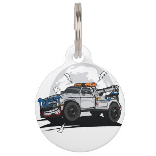 Placa Para Mascotas Diseño de motor(91)