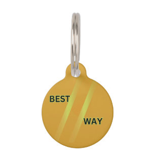 Placa Para Mascotas Diseños de perros Mascotas redondos únicos   Perso