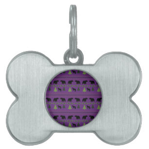 Placa Para Mascotas Diseños nativos americanos
