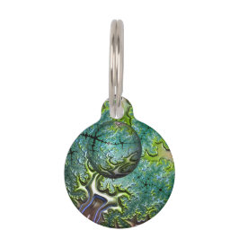 Placa Para Mascotas Disfrutando de la etiqueta de la mascota de viajes