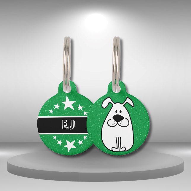 Placa Para Mascotas Diversión de Ilustracion de perro y accesorio Masc (Subido por el creador)