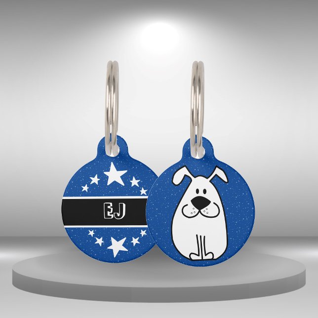 Placa Para Mascotas Diversión de Ilustracion de perro y accesorio Masc (Subido por el creador)