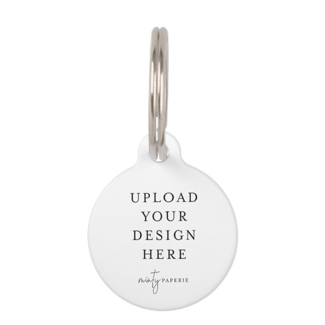 Placa Para Mascotas DIY Crea tu propia (Anverso)