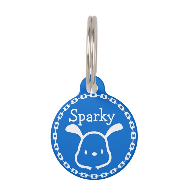 Placa Para Mascotas Dog Design Pet Tag (Anverso)
