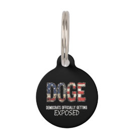Placa Para Mascotas DOGE Está Exponiendo Oficialmente A Los Demócratas