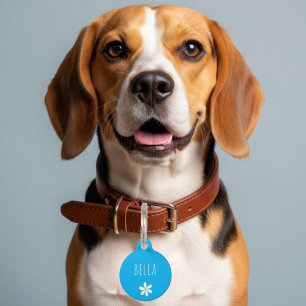 Placa Para Mascotas Double-sided pet ID tag, silent collar accessory