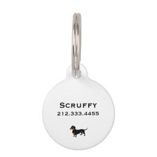 Placa Para Mascotas Doxie Dog Love - Cute Little Dachshund