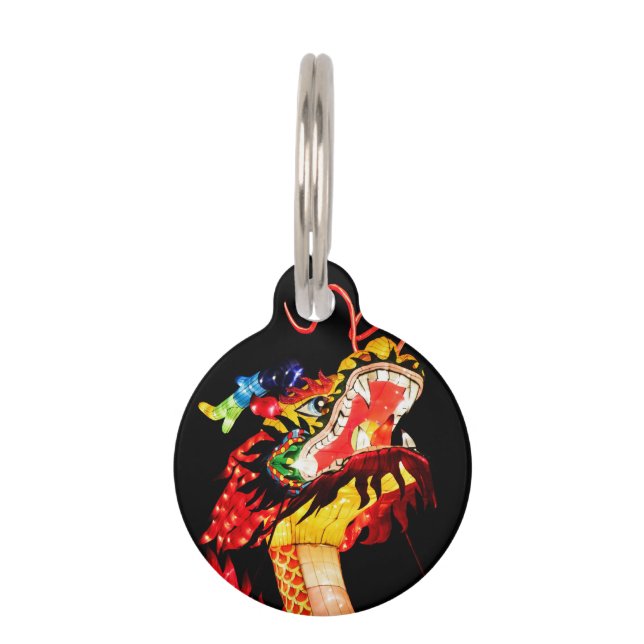 Placa Para Mascotas Dragón Tianlong (Anverso)