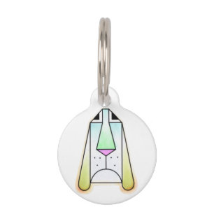 Placa Para Mascotas Droopy Bloodhound Personalizado Dog Name Tag