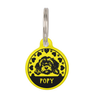 Placa Para Mascotas Dueño de perro Cavoodle