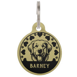 Placa Para Mascotas Dueño de perro Labrador Retriever