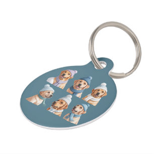 Placa Para Mascotas Dueño de perros amante del perro de raza Retriever