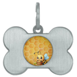 Placa Para Mascotas Dulce como una miel