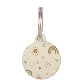 Placa Para Mascotas Earthy Paws - Resumen de Vibes Mascotas