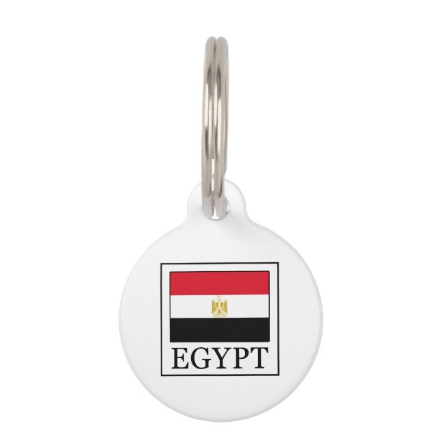 Placa Para Mascotas Egipto (Anverso)