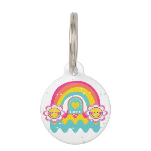 Placa Para Mascotas El arcoiris se ama a sí mismo