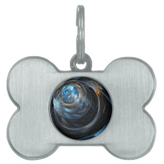 Placa Para Mascotas El arte abstracto mundial