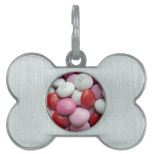 Placa Para Mascotas El dulce de San Valentín