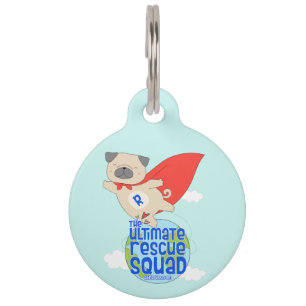 Placa Para Mascotas El Escuadrón de Rescate Final