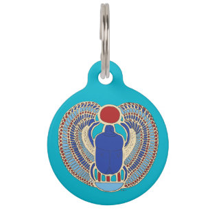 Placa Para Mascotas El jeroglífico de Tutankhamon