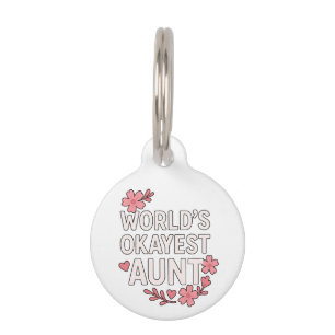 Placa Para Mascotas El regalo del Día de la Madre más gracioso del mun