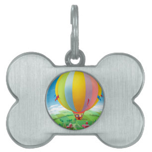 Placa Para Mascotas El soplar en el viento