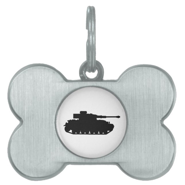 Placa Para Mascotas El tanque (Frente)