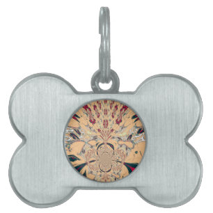 Placa Para Mascotas El vibrante Kaleidoscope africano: Un delicioso vi