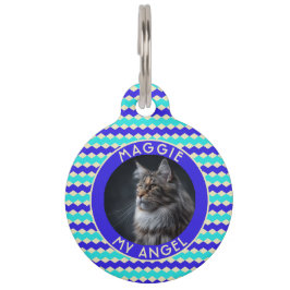 Placa Para Mascotas Elegant Pet Parent Gift Herringbone