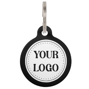 Placa Para Mascotas Elegante, contemporáneo, refinado y personalizable