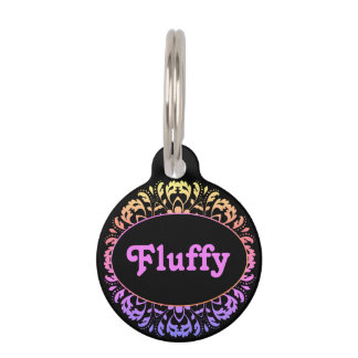 Placa Para Mascotas Elegante y alegre