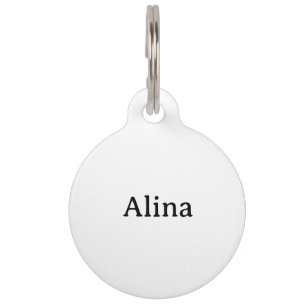 Placa Para Mascotas eliminar mi texto agregar propio diseño Grande
