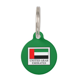 Placa Para Mascotas Emiratos Árabes Unidos