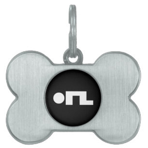 Placa Para Mascotas EMOJI ORZ Emoticon Kaomoji