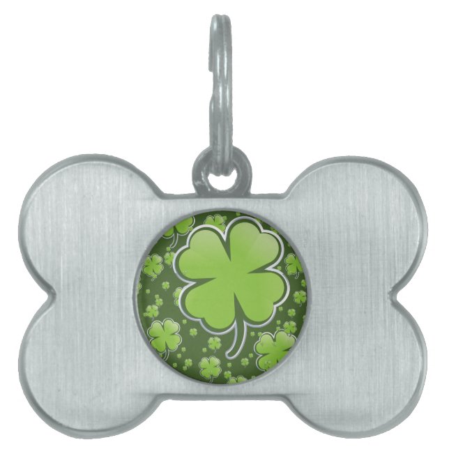 Placa Para Mascotas Encantamientos Lucky (Frente)